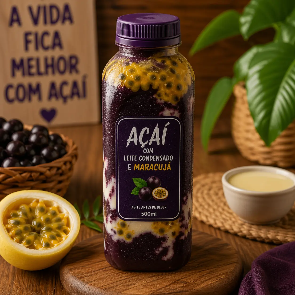 Açaí Gourmet com Chocolate