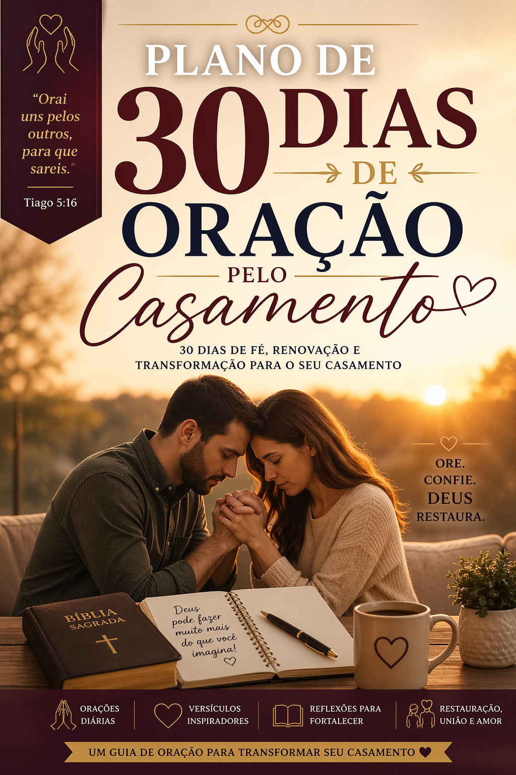 Plano de 30 Dias de Oração pelo Casamento