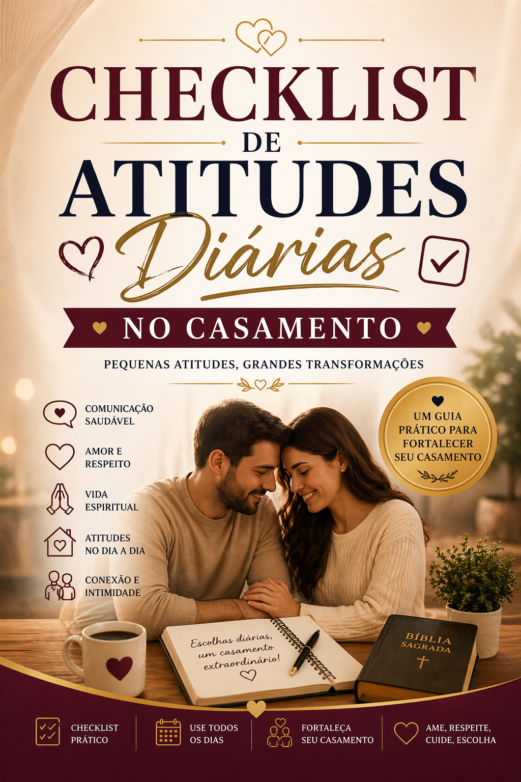 Checklist de Atitudes Diárias no Casamento
