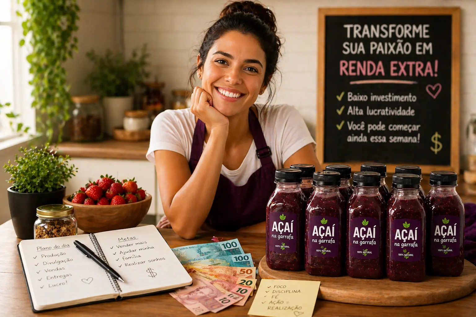 Açaí na Garrafa